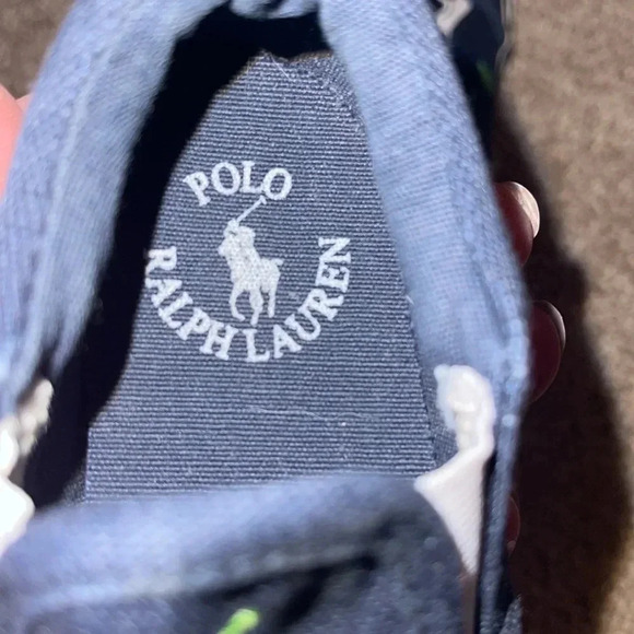 Polo Ralph Lauren slip on toddler sneakers - size 5 - Picture 5 of 6